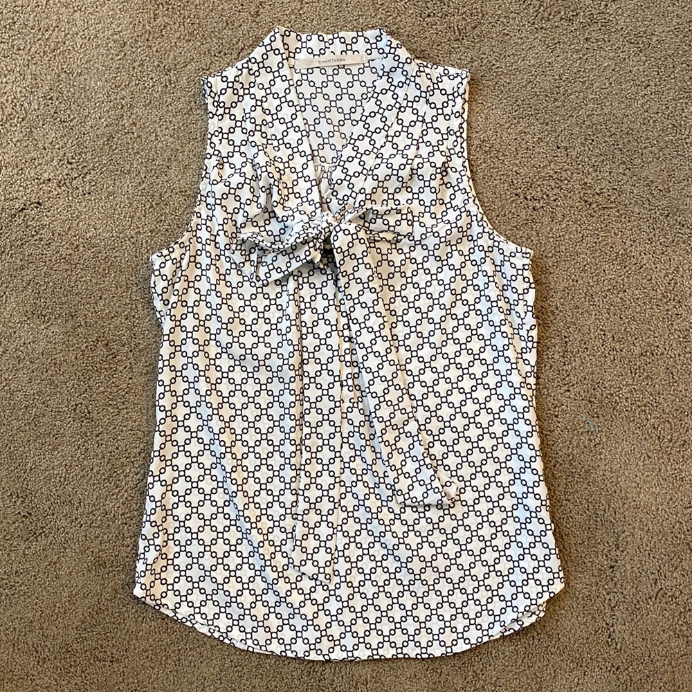 Black and white 41 hawthorn blouse